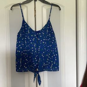 Light, kind of silky material tank top